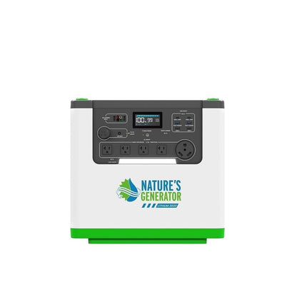 Natures Generator Solar Generator with Transfer Switch 3600
