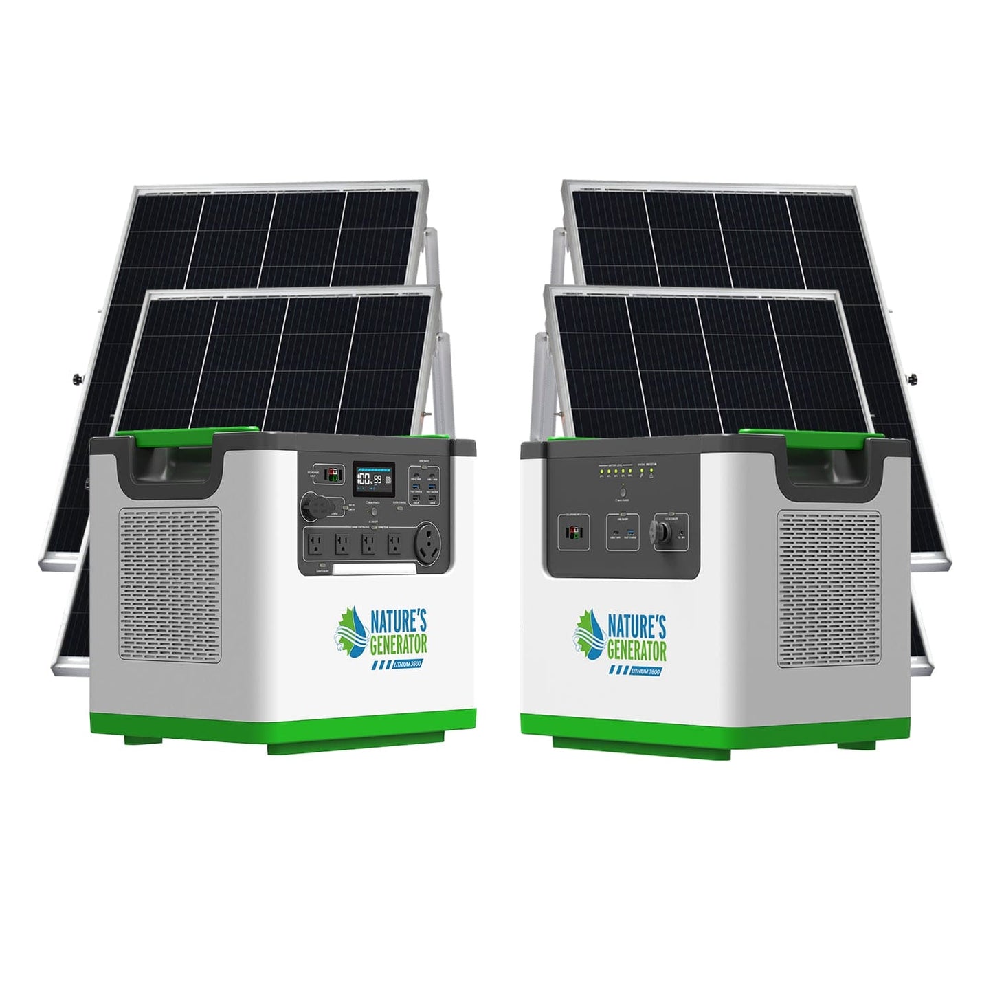 Natures Generator Solar Generator Lithium 3600