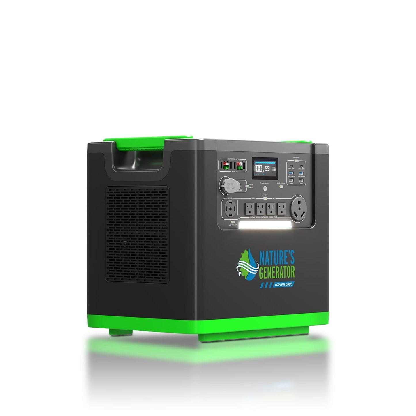 Natures Generator Power Station Lithium 6000