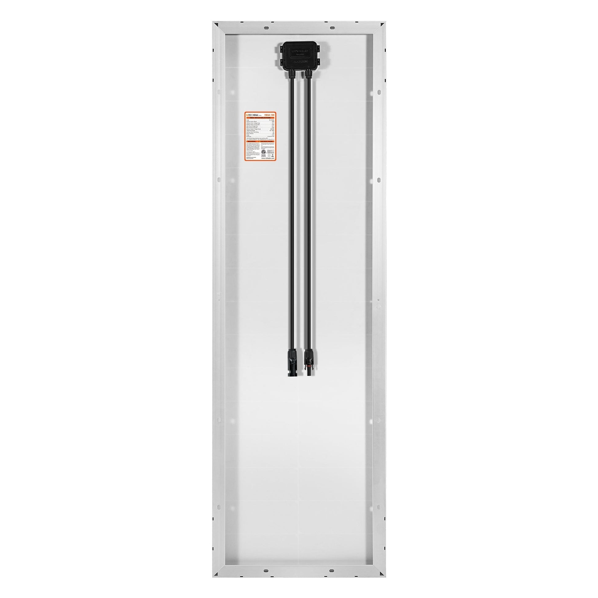 Rich Solar Renogy 100W Slim Solar Panel Compact 12V For Camping Boats