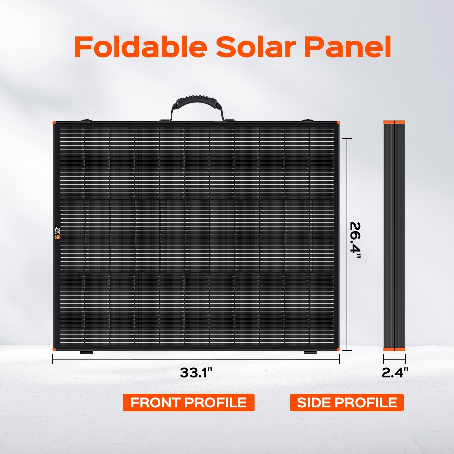Rich Solar EcoFlow MEGA 200 Portable Briefcase Solar Panel 200W