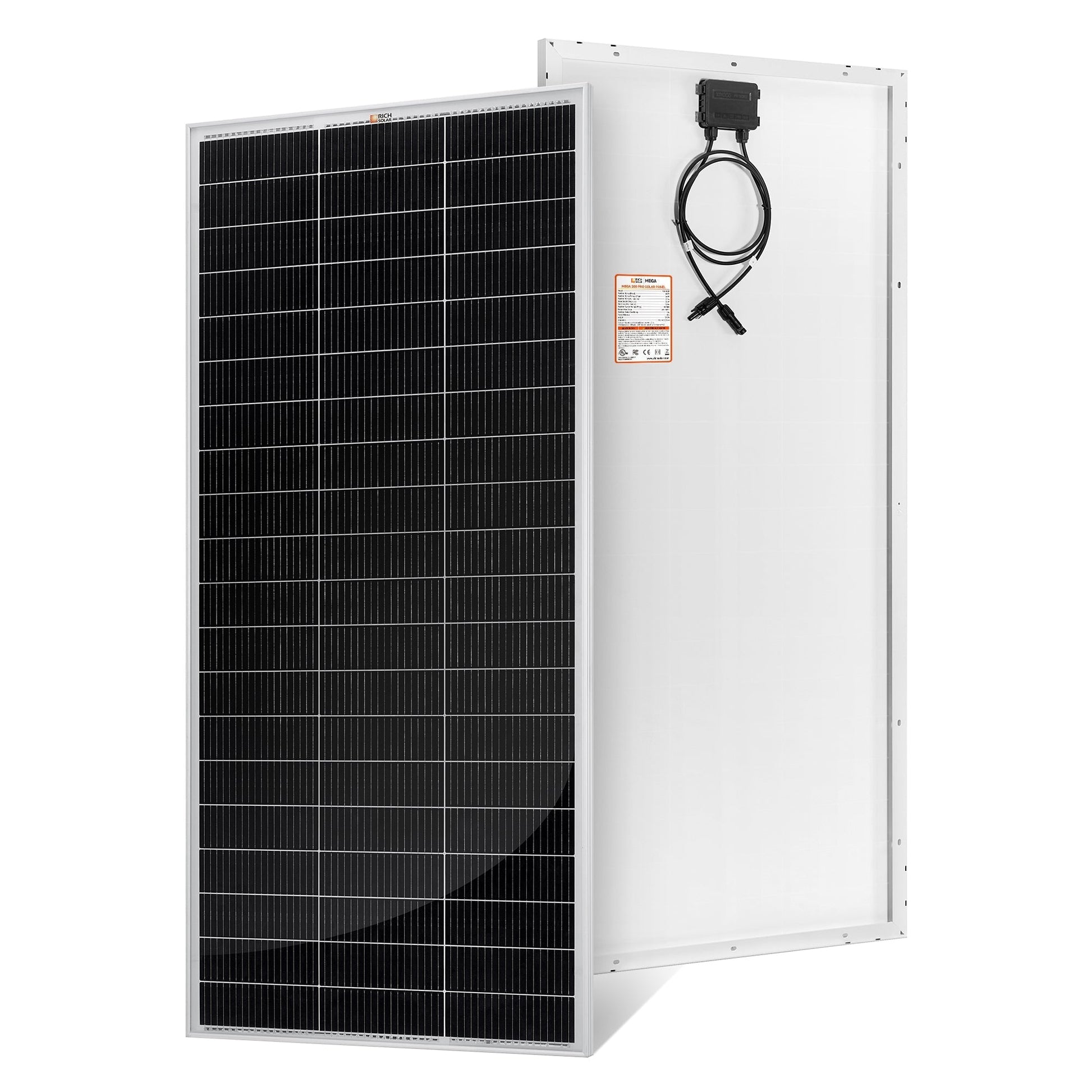 Rich Solar Renogy 200W 24V Solar Panel For RVs And Off Grid Use