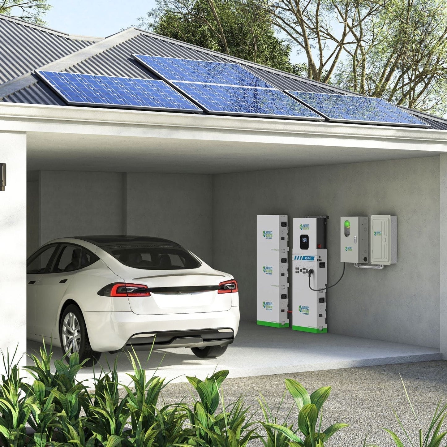 Natures Generator MyGrid Solar and Wind Generator 10K