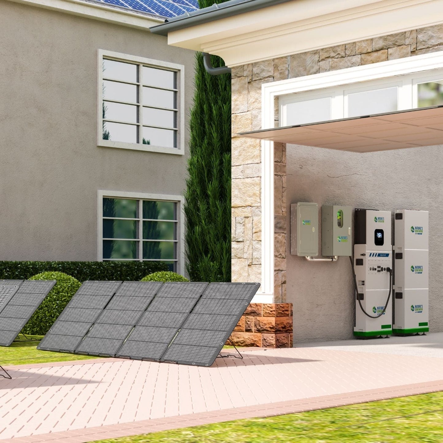 Natures Generator MyGrid Solar and Wind Generator 10K