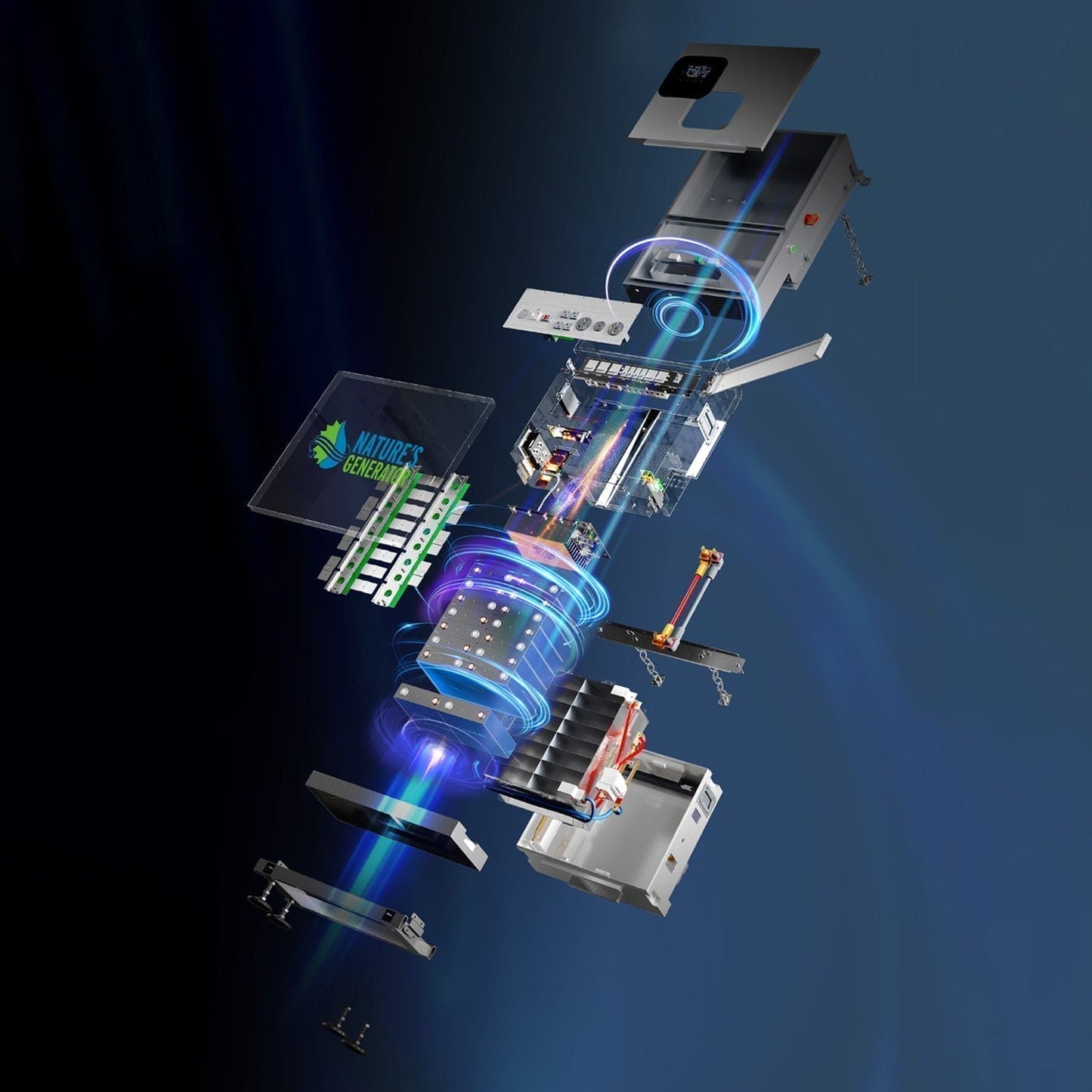 Natures Generator Solar Generator for Home MyGrid 10K