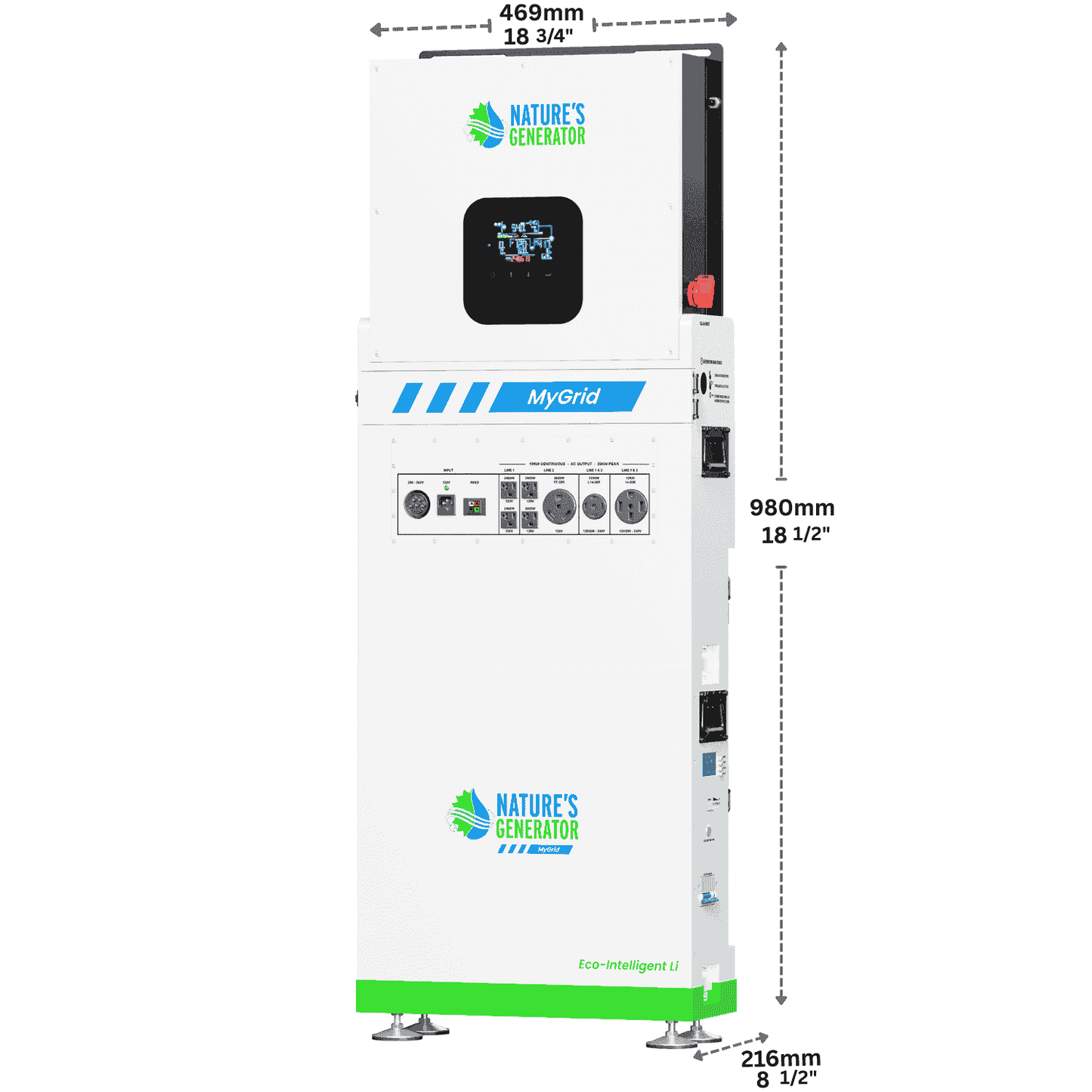 Natures Generator MyGrid Solar and Wind Generator 10K