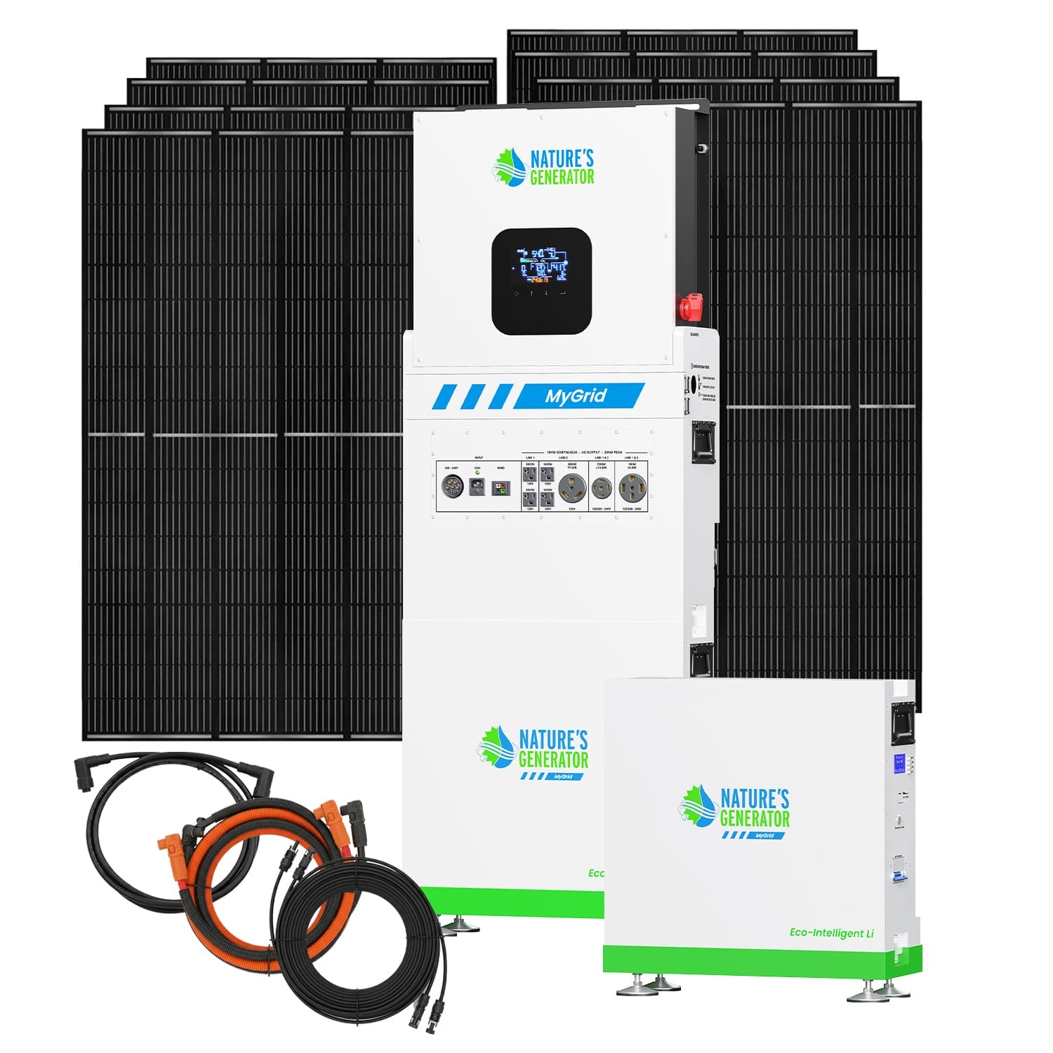 Nature's Generator MyGrid 10K Solar Generator for Home