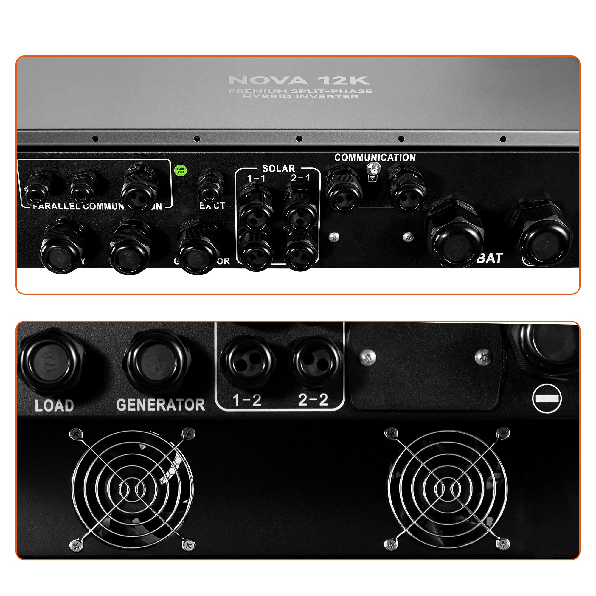 Rich Solar NOVA 12K 48V Hybrid Inverter 12000W Solar Input UL Certified