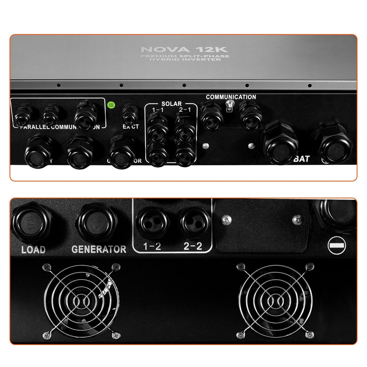 Rich Solar NOVA 12K 48V Hybrid Inverter 12000W Solar Input UL Certified