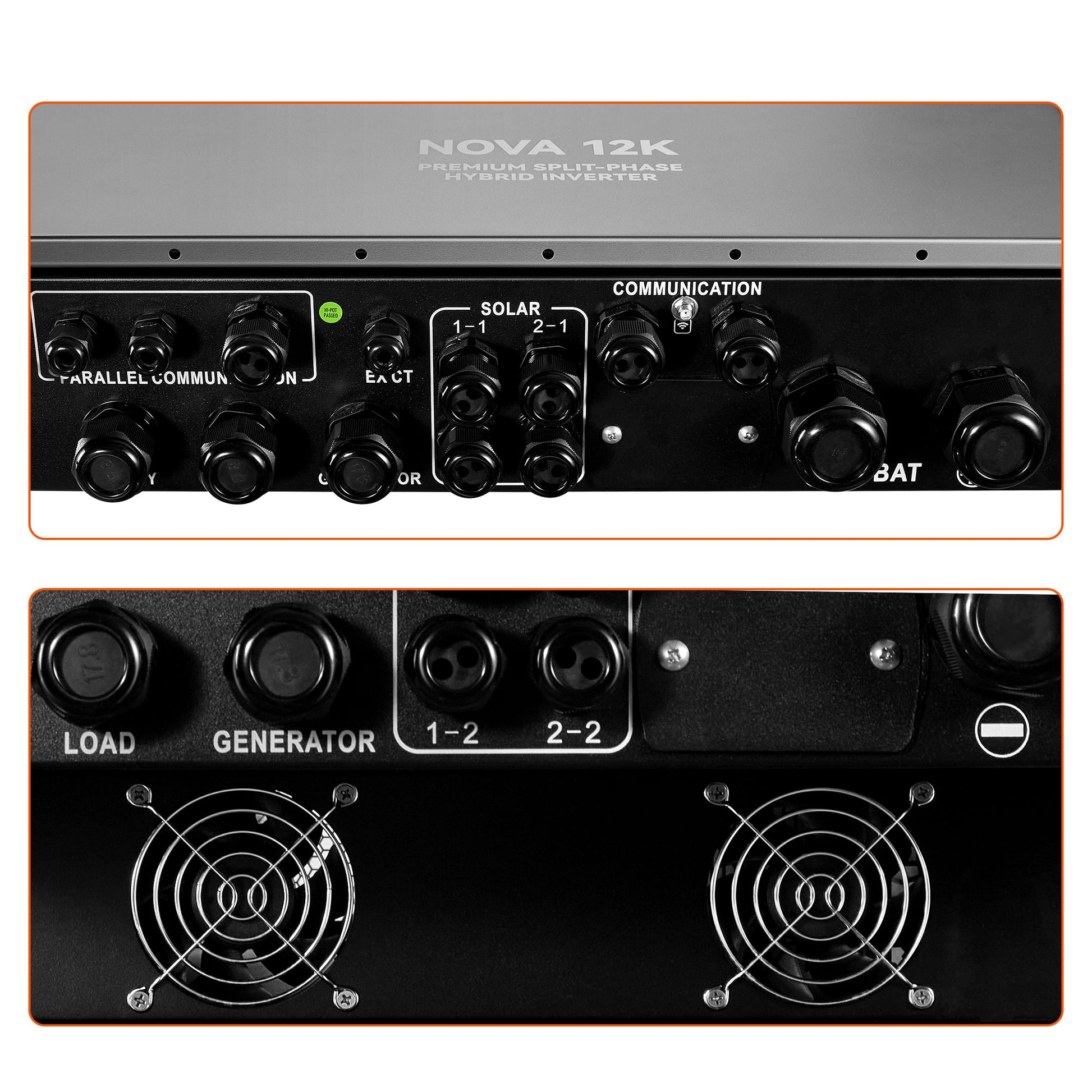 Rich Solar NOVA 12K 48V Hybrid Inverter 12000W Solar Input UL Certified