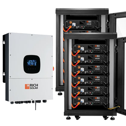 Rich Solar Nova 12kWh Solar Kit With 61kWh Server Battery