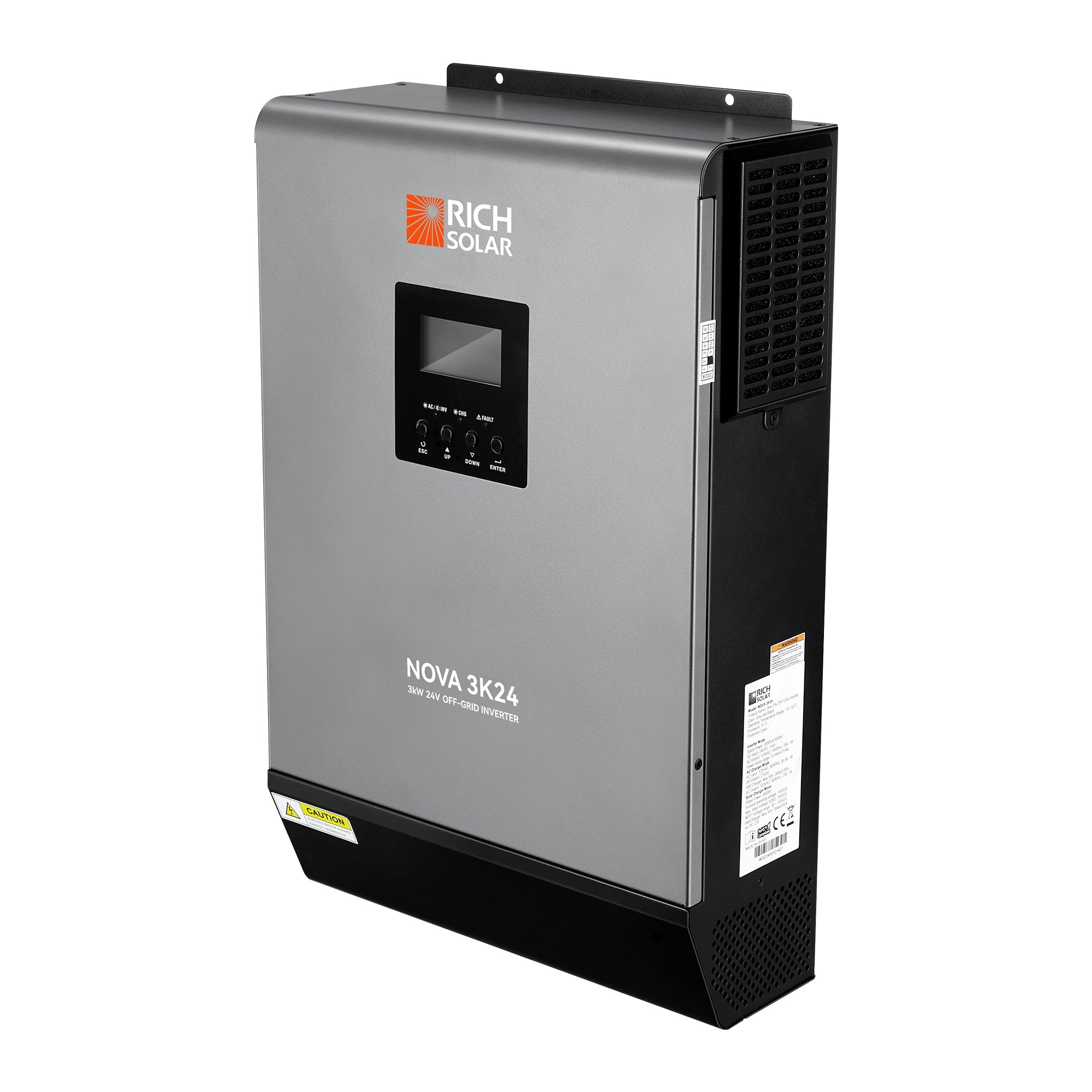 Rich Solar Nova Max 3K 3000W 24V Hybrid Solar Inverter For Off Grid Power