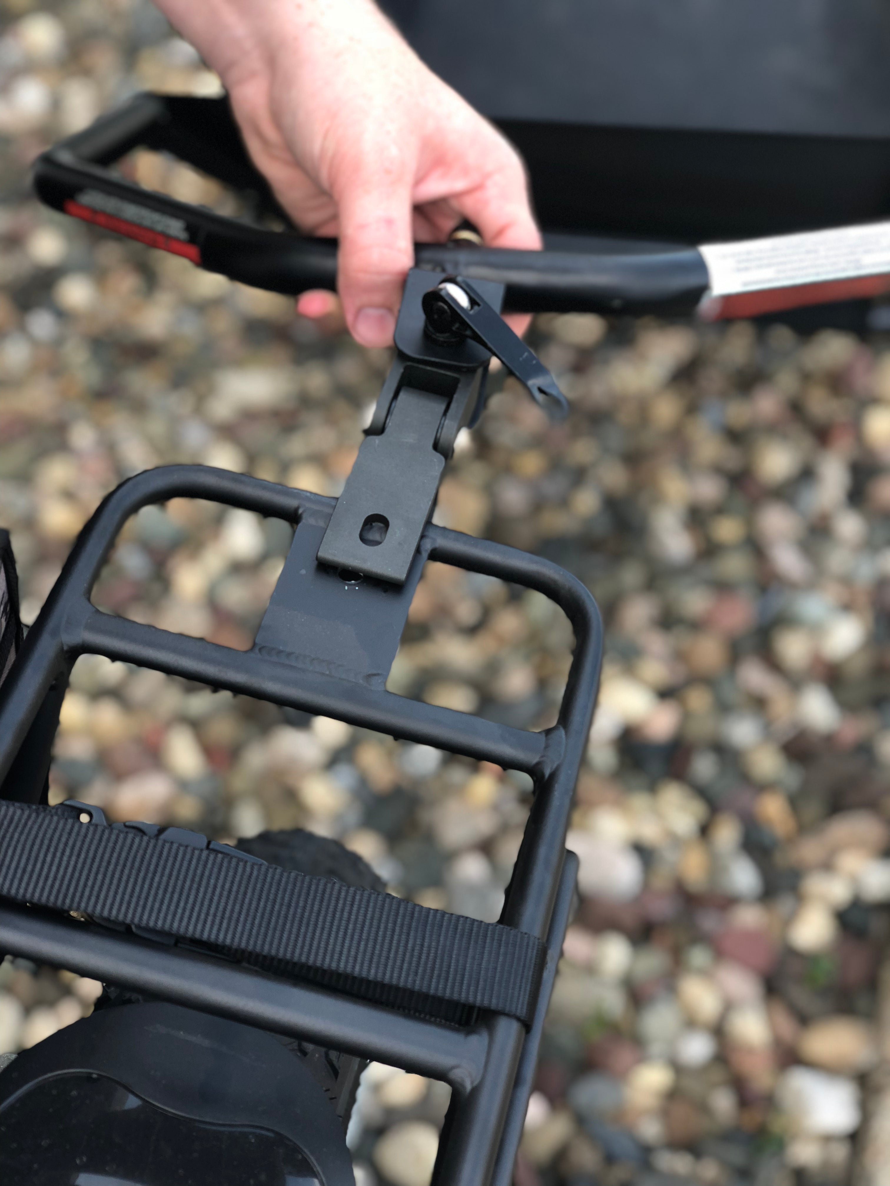Rambo Bikes Additional Hitch for Aluminum Bike/Hand Cart