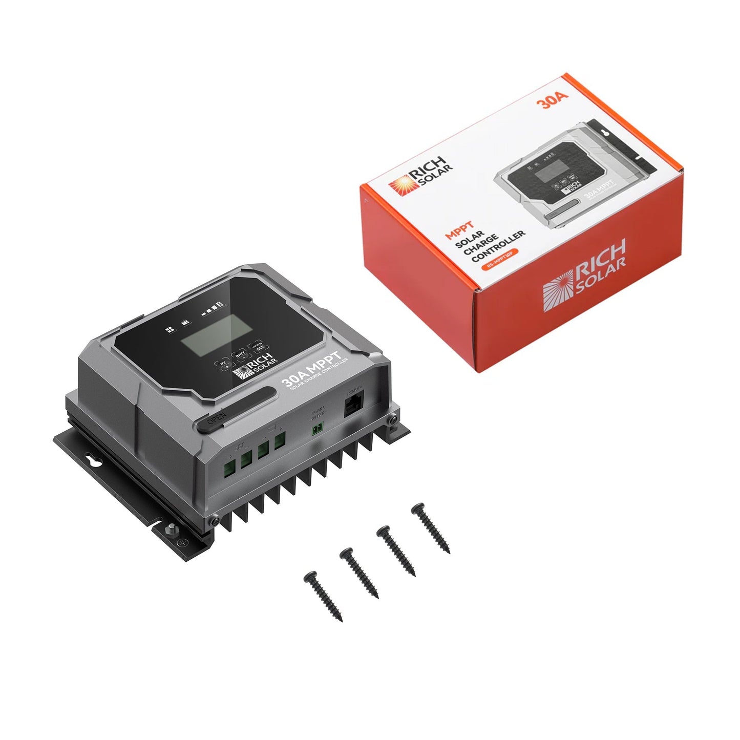 Rich Solar Bravo 30 MPPT Solar Charge Controller 30A 12V 24V