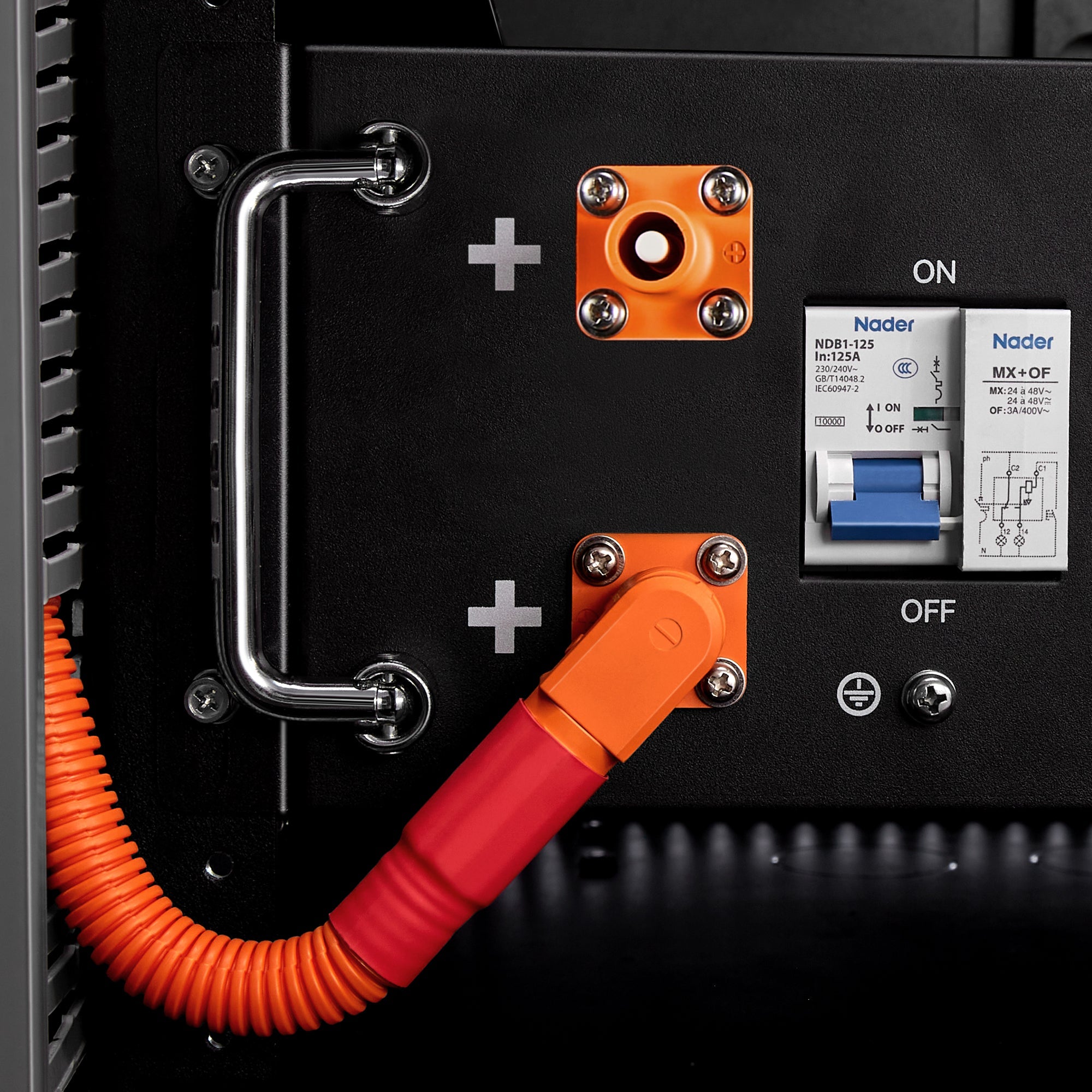 Rich Solar Alpha 5 Pro 6 Slot Battery Rack With Wheels Pre Assembled