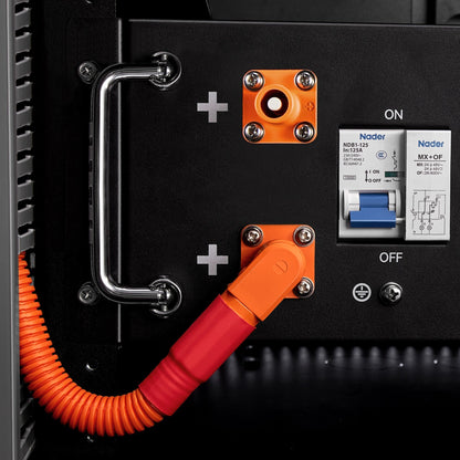 Rich Solar Alpha 5 Pro 6 Slot Battery Rack With Wheels Pre Assembled