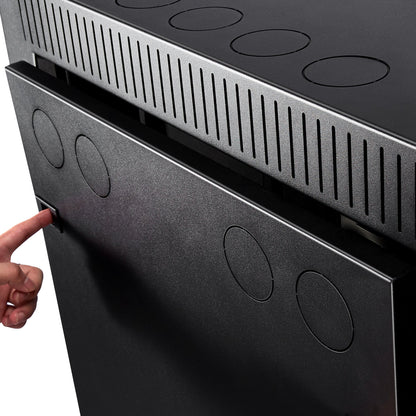 Rich Solar Alpha 5 Pro 6 Slot Battery Rack With Wheels Pre Assembled