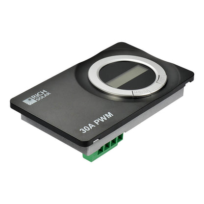 Rich Solar Renogy 30A PWM Solar Charge Controller 12V 24V Flush Mount