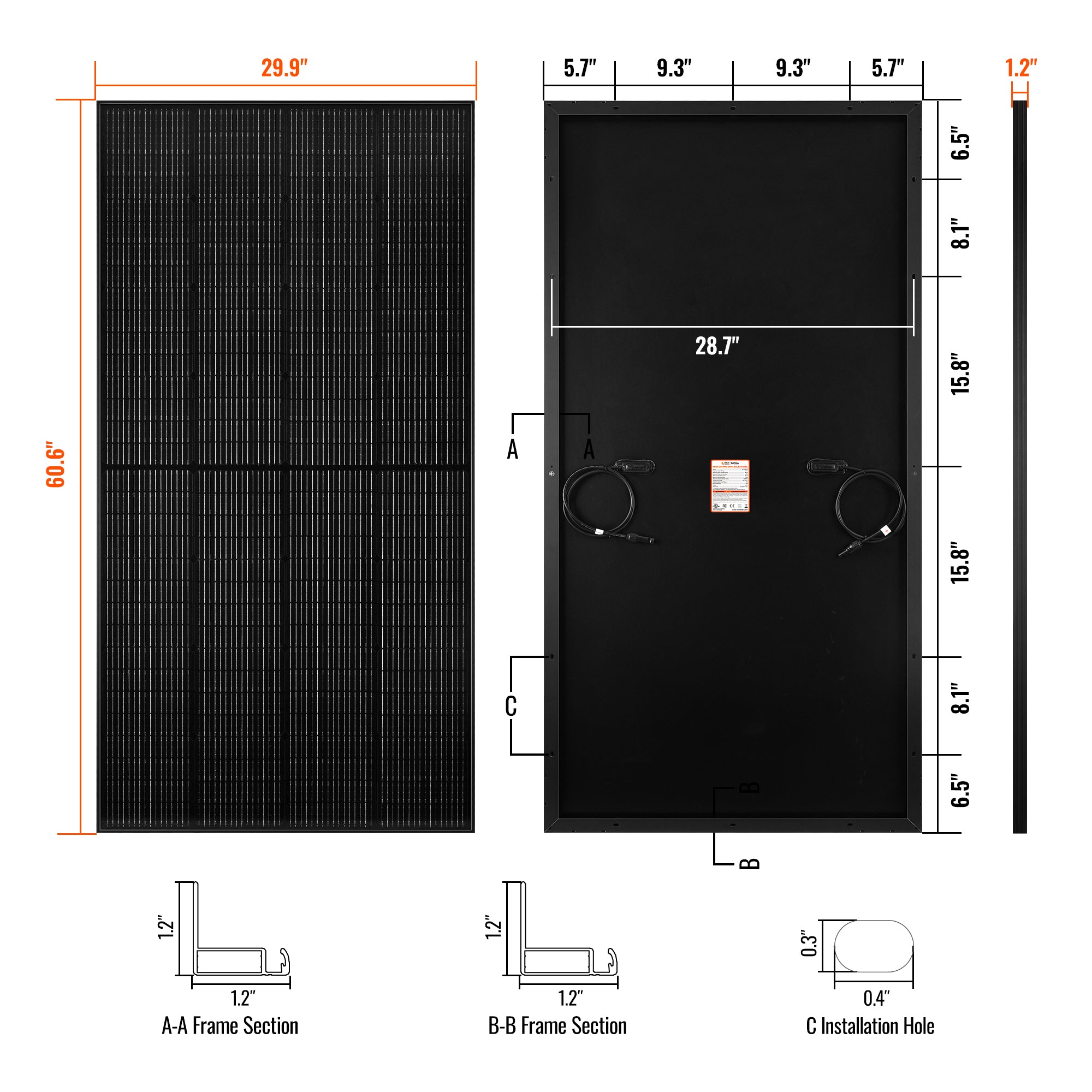 Rich Solar Mighty Max 250 Pro 24V Solar Panel For Off Grid Power