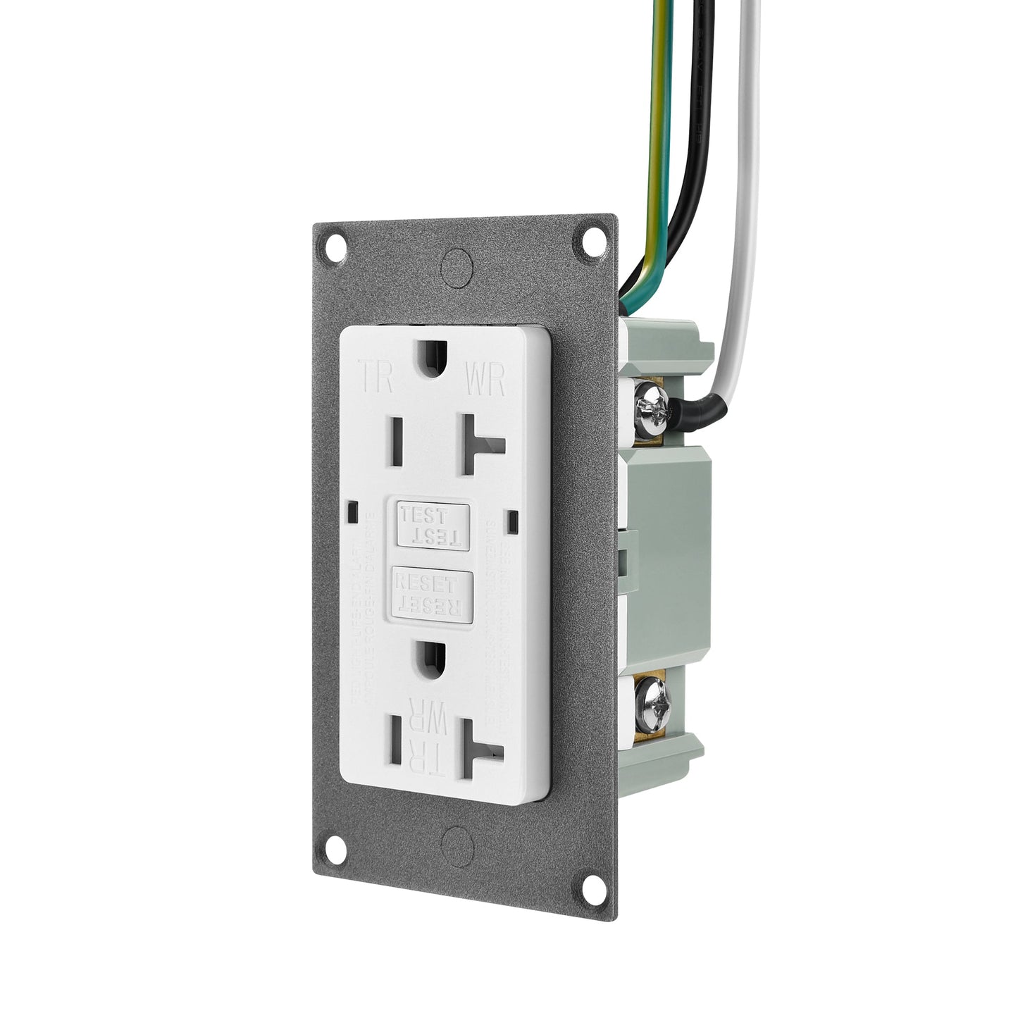 Rich Solar Nova Slim GFCI Outlet 20 Amp With LED Indicator And Self Test