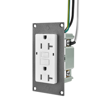 Rich Solar Nova Slim GFCI Outlet 20 Amp With LED Indicator And Self Test