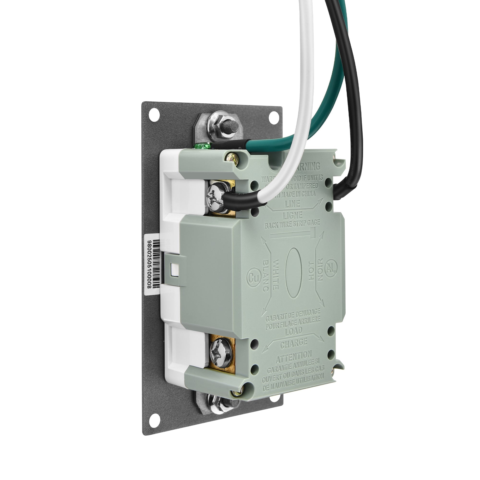 Rich Solar Nova Slim GFCI Outlet 20 Amp With LED Indicator And Self Test