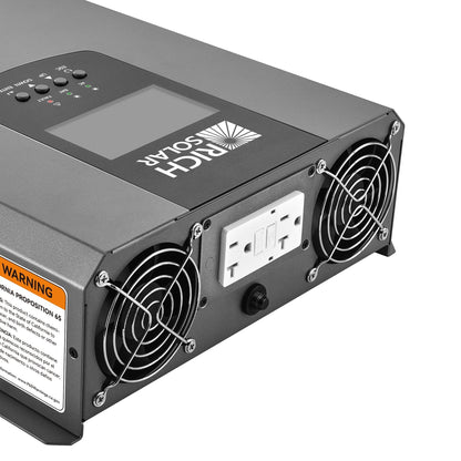 Rich Solar Nova Slim GFCI Outlet 20 Amp With LED Indicator And Self Test