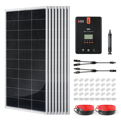 Rich Solar Renogy 1600 Watt Solar Kit For Powerful Off Grid Energy