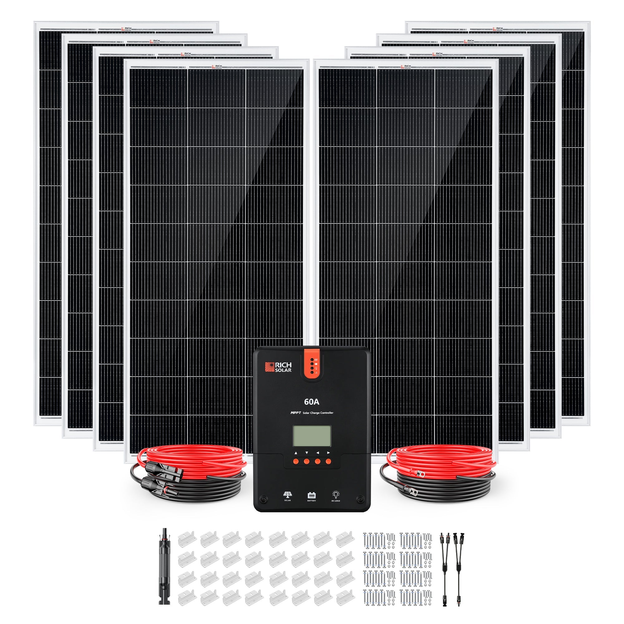 Rich Solar Renogy 1600 Watt Solar Kit For Powerful Off Grid Energy