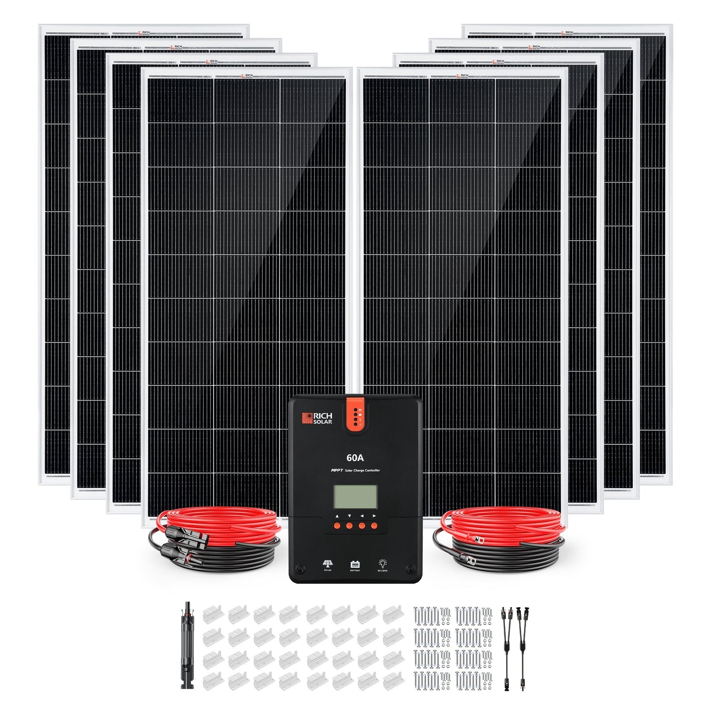 Rich Solar Renogy 1600 Watt Solar Kit For Powerful Off Grid Energy