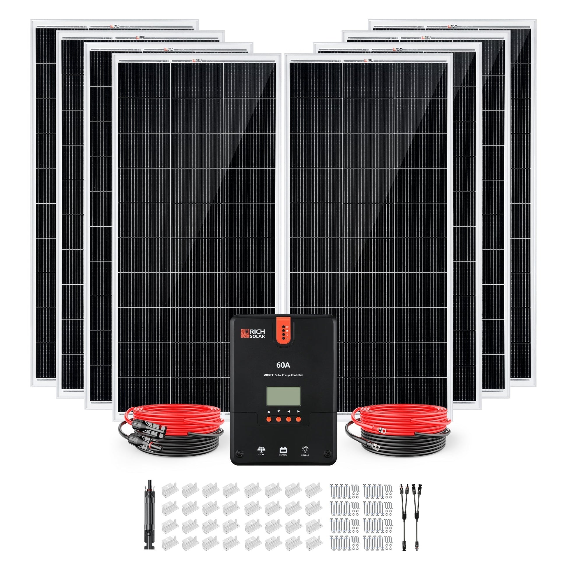 Rich Solar Renogy 1600 Watt Solar Kit For Powerful Off Grid Energy