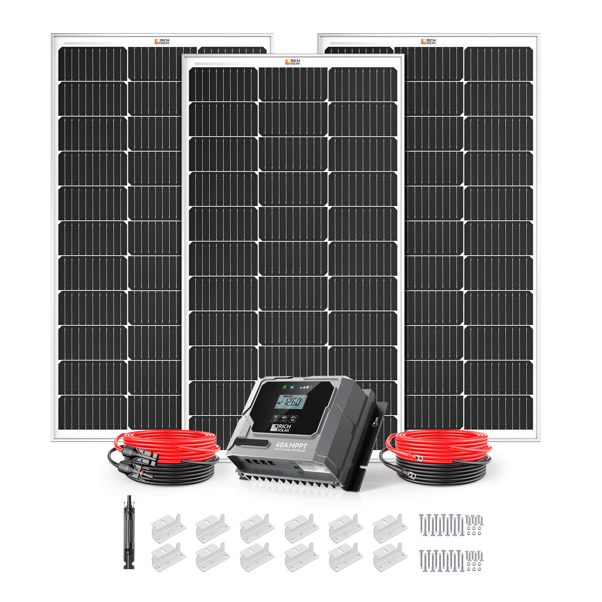 Rich Solar Renogy 300 Watt Solar Kit For Home Backup Power