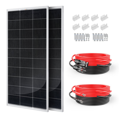 Rich Solar Renogy 400 Watt Solar Kit For Home Backup Power