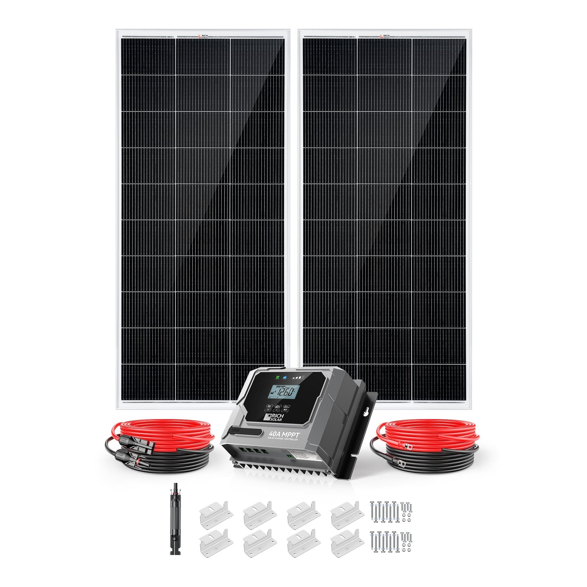 Rich Solar Renogy 400 Watt Solar Kit For Home Backup Power