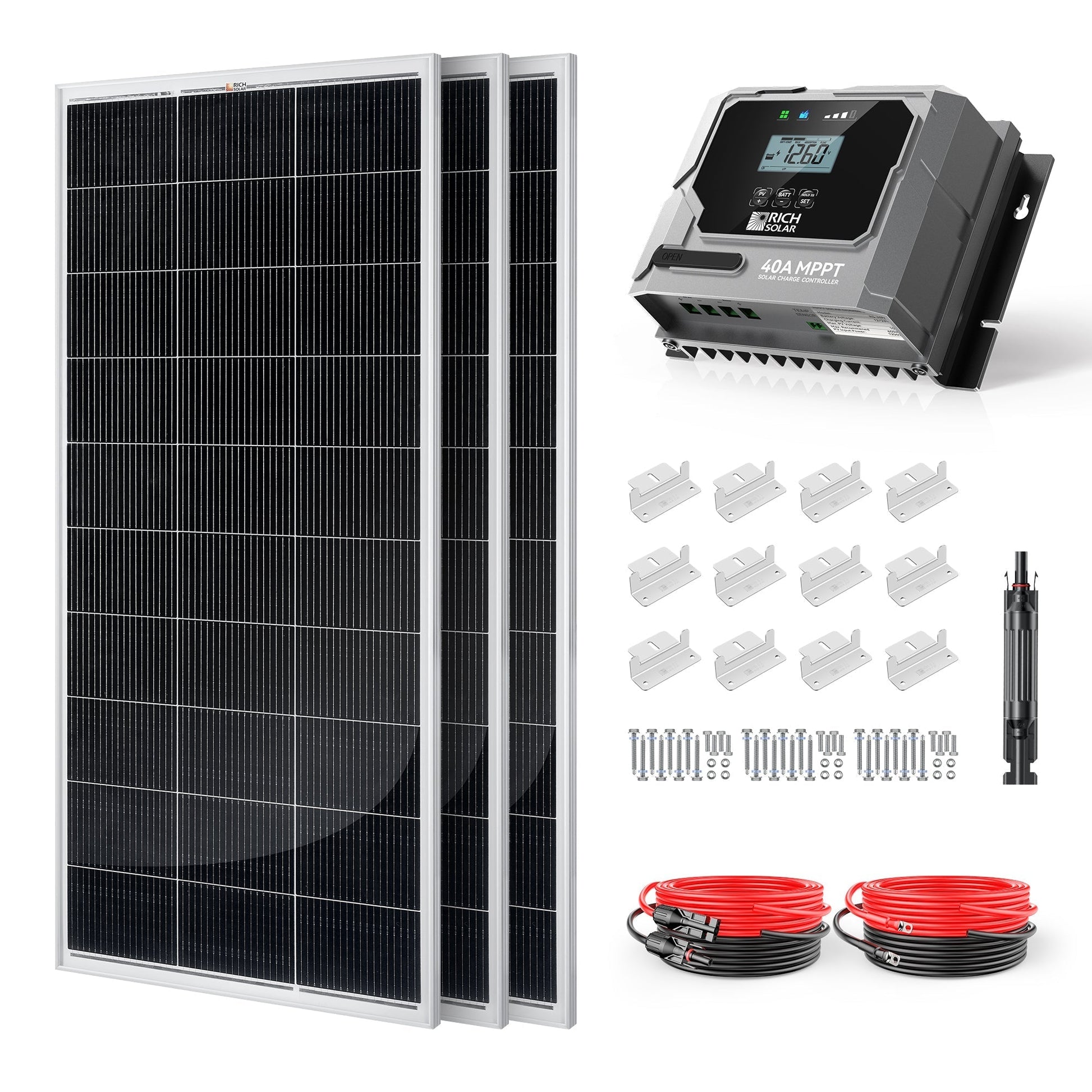 Rich Solar Renogy 600 Watt Solar Kit For Home Backup Power