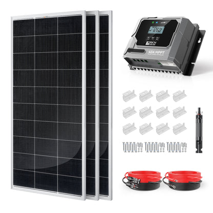 Rich Solar Renogy 600 Watt Solar Kit For Home Backup Power