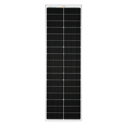 Rich Solar EcoFlow 100 Watt Slim Solar Panel Compact 12V For Vans Boats