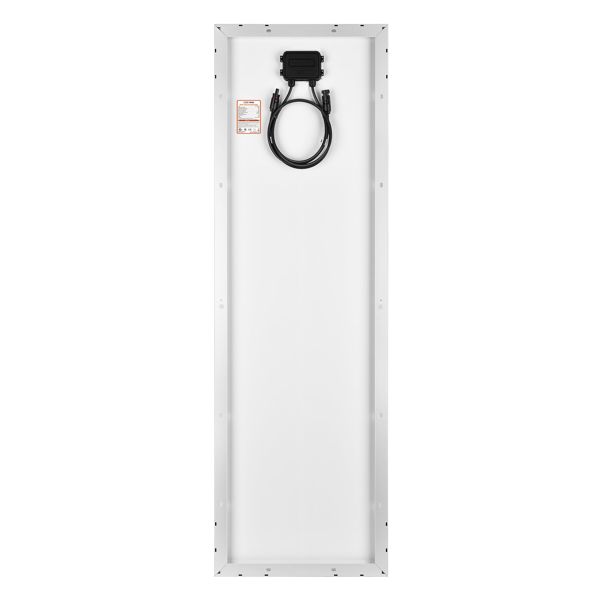 Rich Solar EcoFlow 100 Watt Slim Solar Panel Compact 12V For Vans Boats