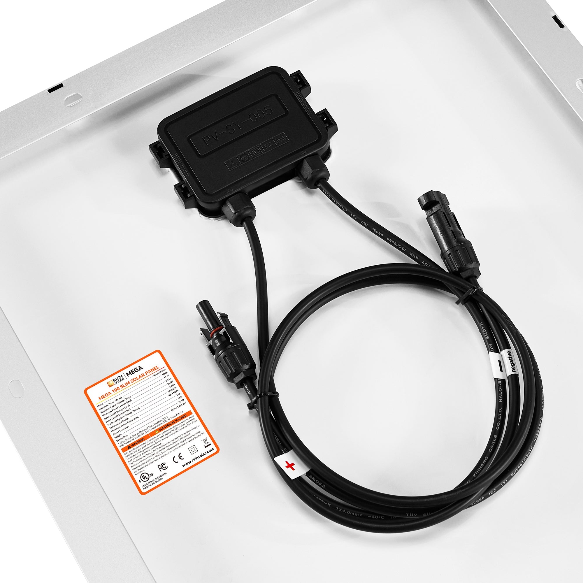 Rich Solar Mega 100 Slim 2025 100W Compact Solar Panel 25 Year Warranty