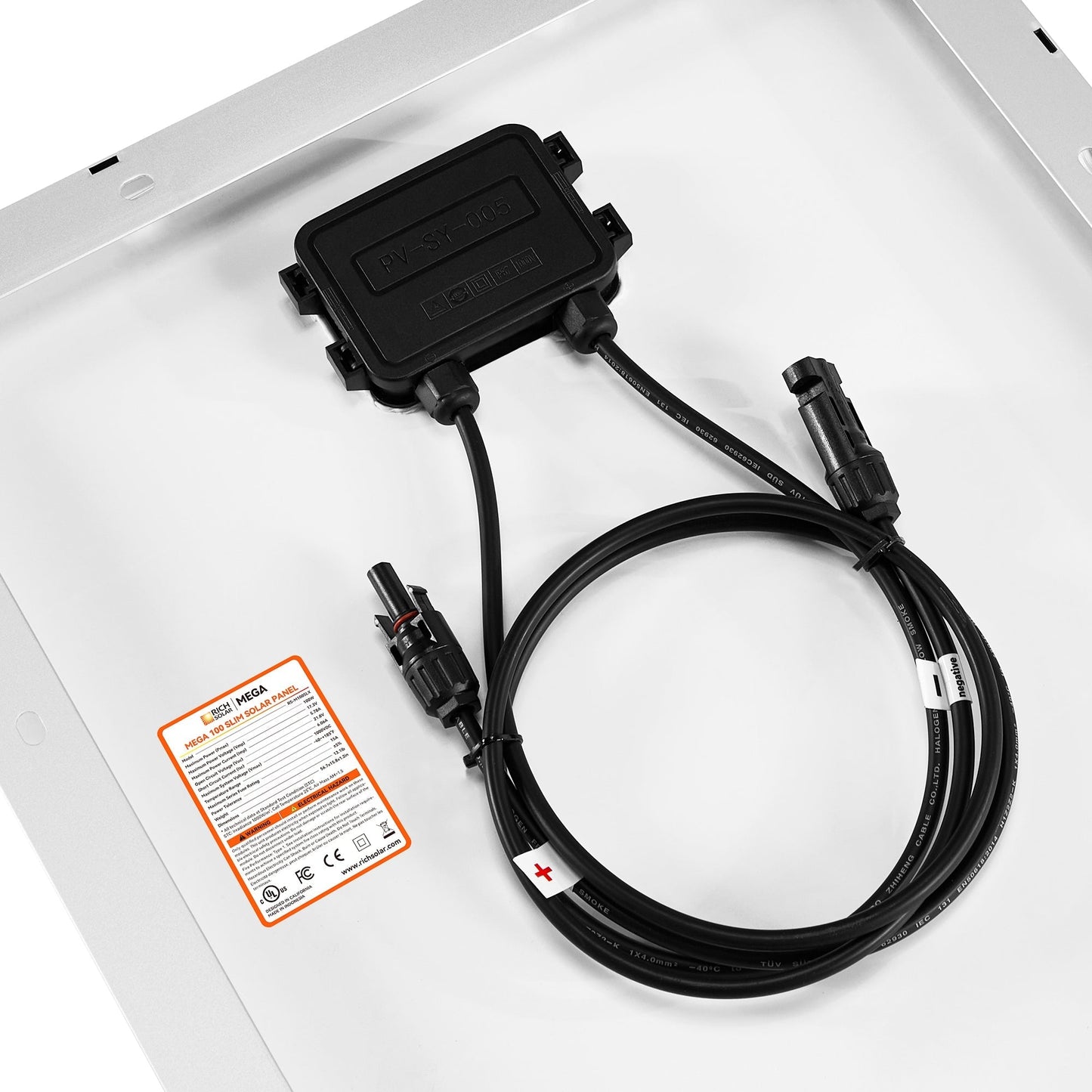 Rich Solar Mega 100 Slim 2025 100W Compact Solar Panel 25 Year Warranty