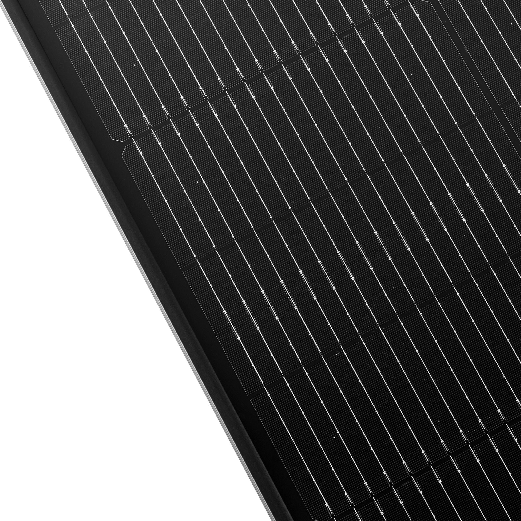 Rich Solar EcoFlow 100 Watt Slim Solar Panel Compact 12V For Vans Boats