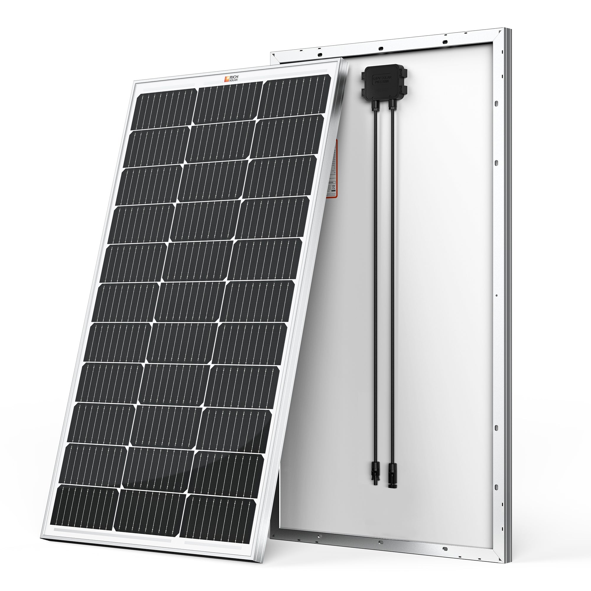 Rich Solar Renogy 100 Watt Solar Panel For Off Grid Vans Campers Boats