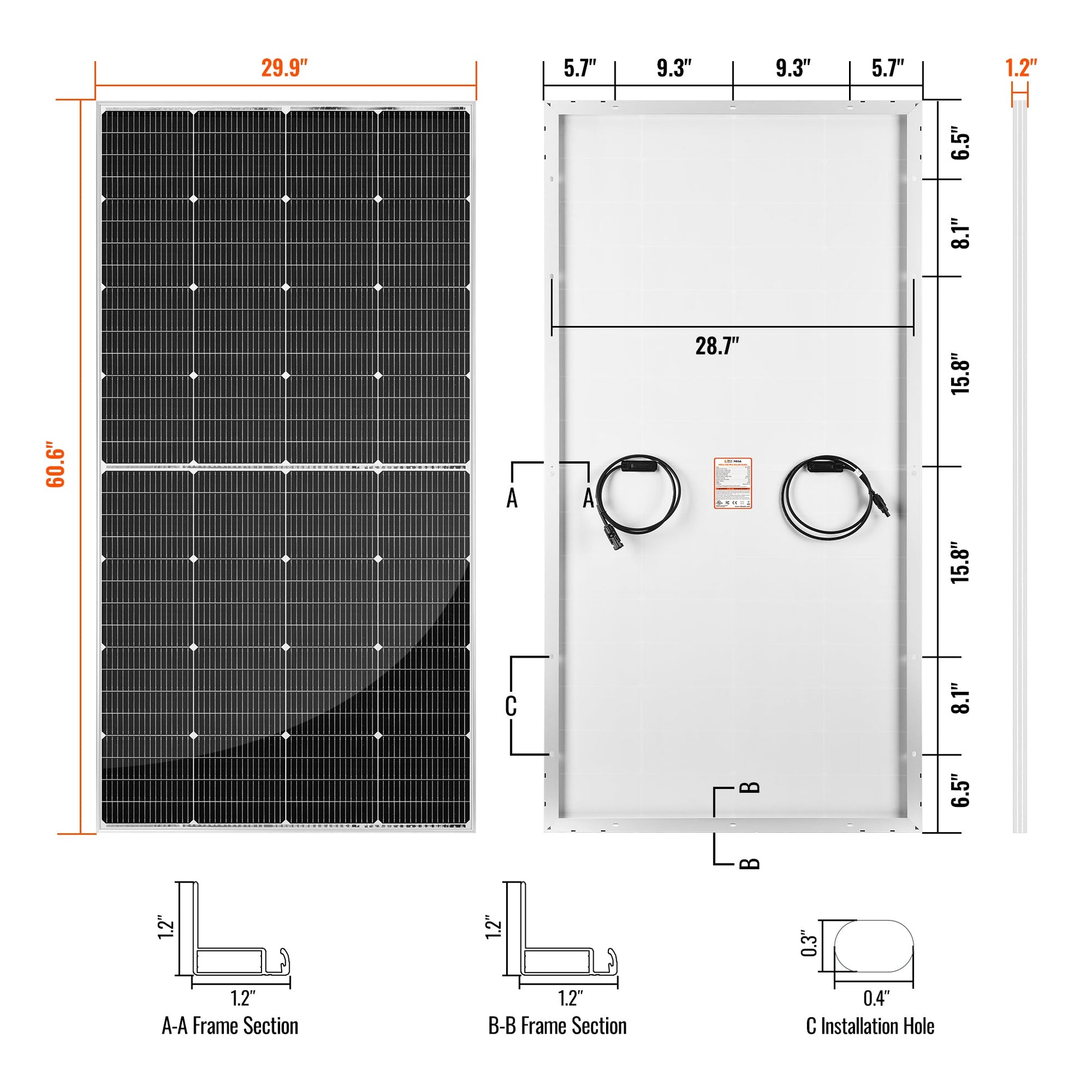 Rich Solar Mighty Max 250 Pro 24V Solar Panel For Off Grid Power