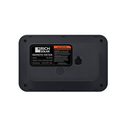 Rich Solar Nova Switch Supercharger Inverter Remote With LCD Display