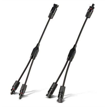 Rich Solar Eco-Worthy Y Branch Solar Adapters Weatherproof Plug And Play
