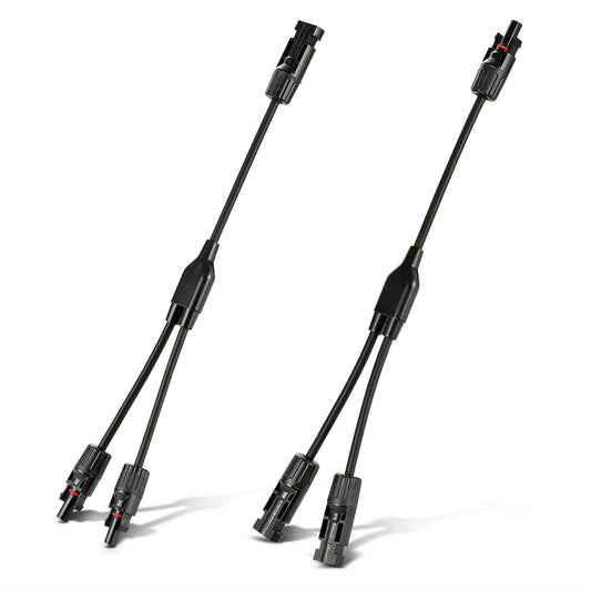 Rich Solar Eco-Worthy Y Branch Solar Adapters Weatherproof Plug And Play