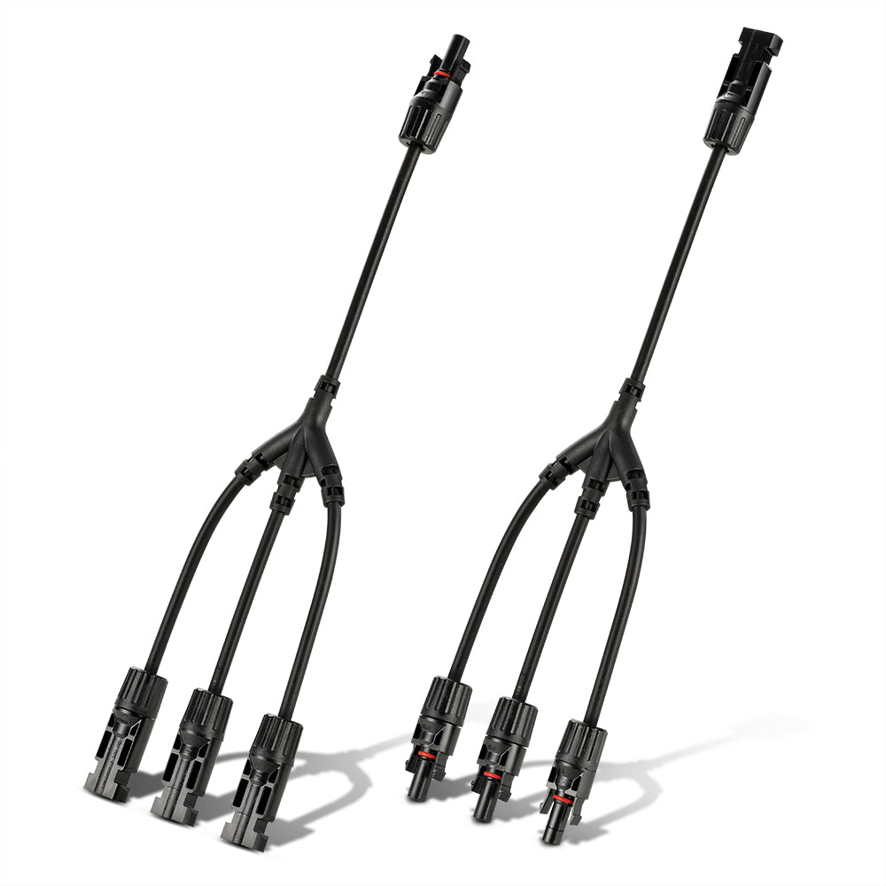 Rich Solar Newpowa 3 To 1 Solar Y Branch Adapter Weatherproof And Easy Install