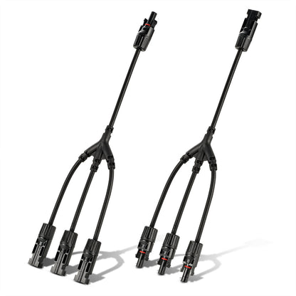 Rich Solar Newpowa 3 To 1 Solar Y Branch Adapter Weatherproof And Easy Install