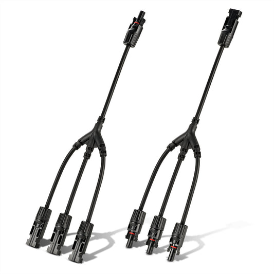 Rich Solar Newpowa 3 To 1 Solar Y Branch Adapter Weatherproof And Easy Install