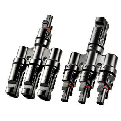 Rich Solar Eco-Worthy Y Branch Solar Connector 2 to 1 Parallel Plug and Play